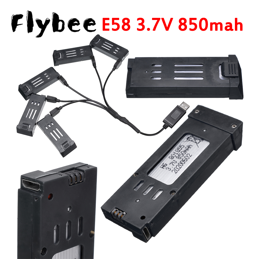 Rc Drone Uav - Bateria de Drone RC 3.7V 850mAh