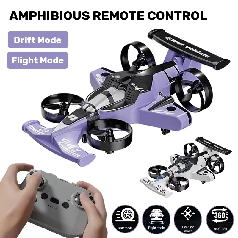 Rc Drone And Flying Car - Drone RC de Modo Duplo Terra-Ar