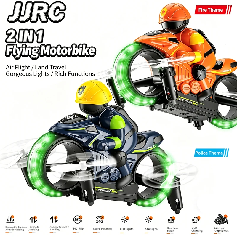 Rc Drone And Flying Car - Carro RC 2 em 1 e