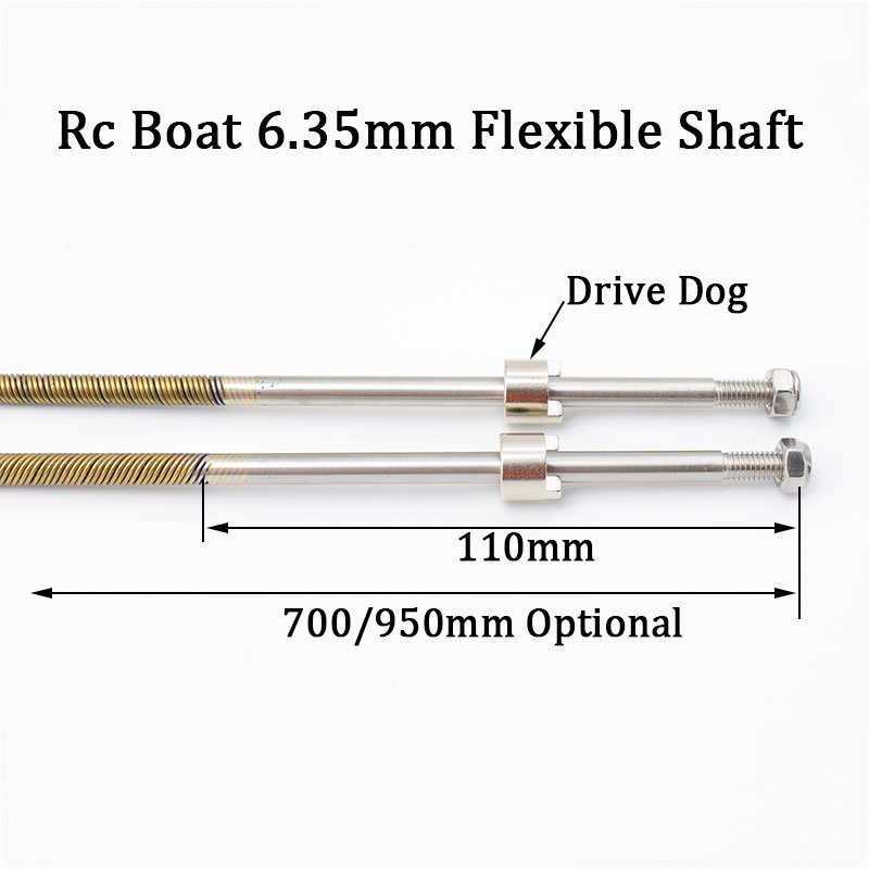 Propeller Balancer Tool - Barco rc 6.35mm 1/4 ''comprimento do
