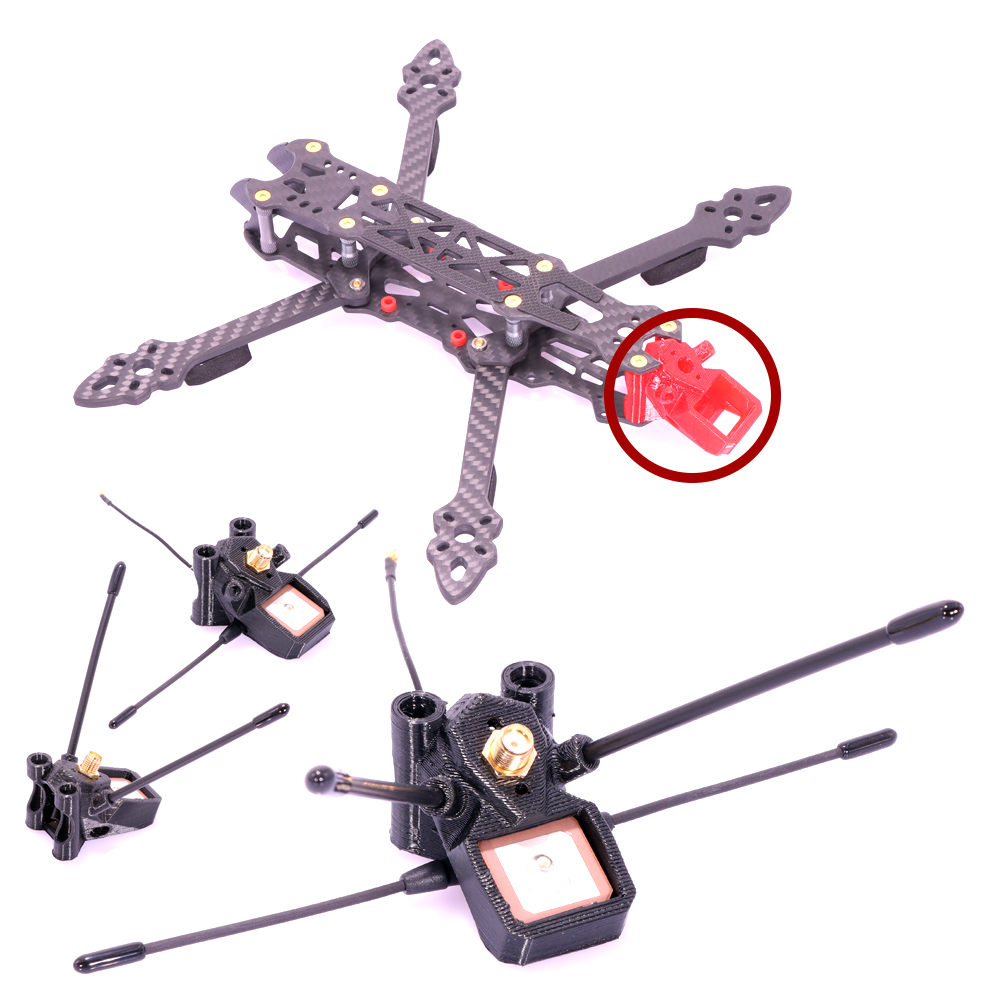 3D Printed Drone Part - Mark4 quadro rc zangão 3d impresso
