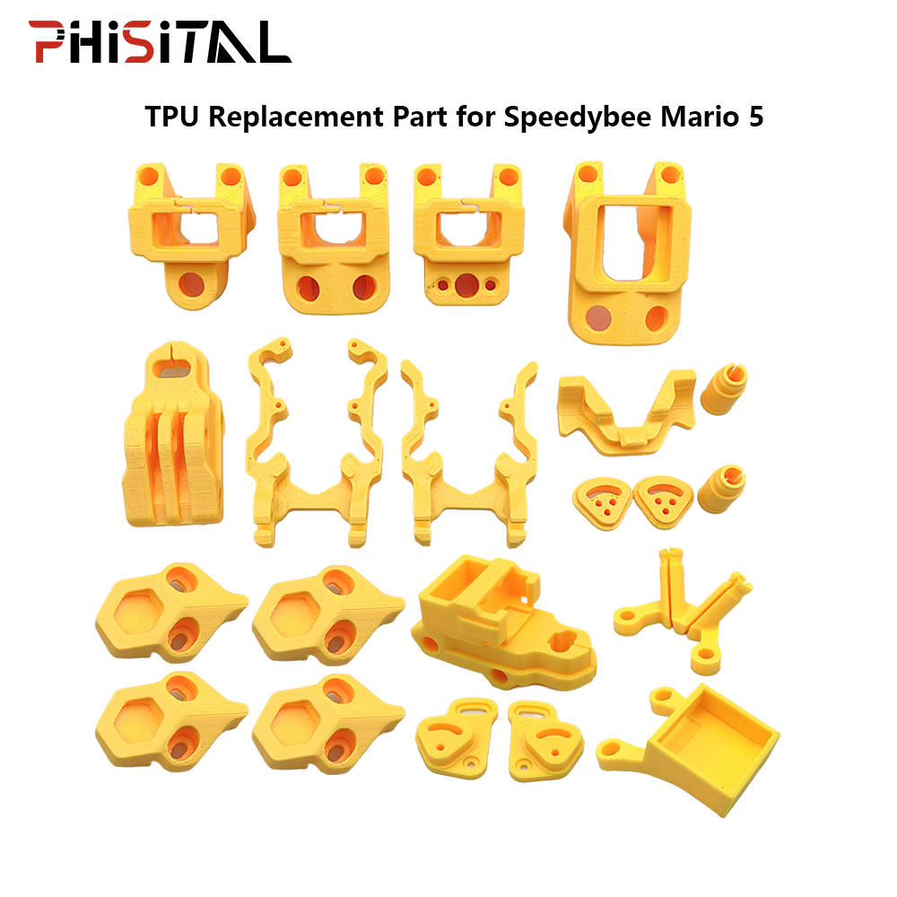 3D Printed Drone Part - Suporte de TPU impresso em 3D