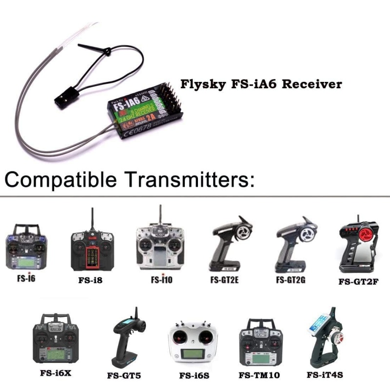 Flysky FS-IA6 Receptor 6CH Ant - Drone Rc Control avaliação e preço