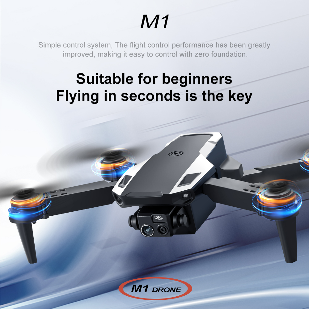 Drone Dobrável GISAEV M1 com C - Drone Smart Rc Foldable avaliação e preço