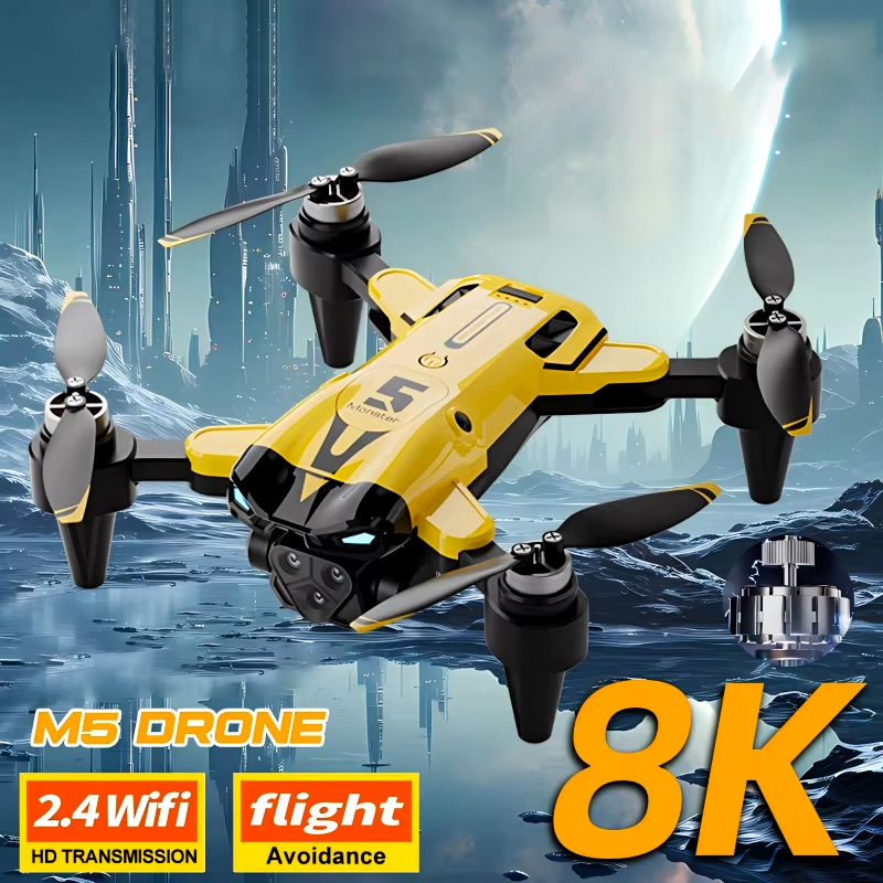Drone Inteligente M5 com Câmer - Drone Smart Rc Foldable avaliação e preço