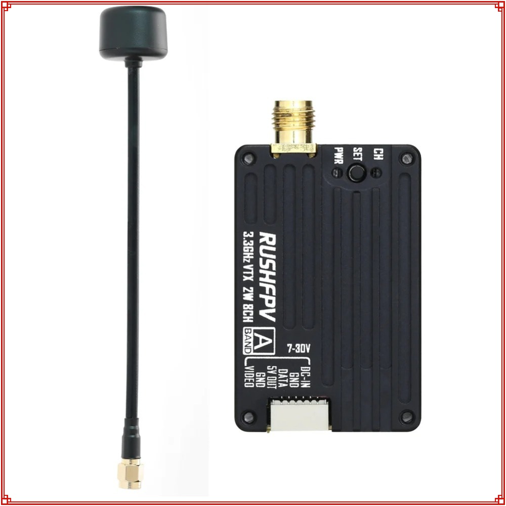 Novo Transmissor RUSHFPV 3.3G  - Drone Rc Control avaliação e preço