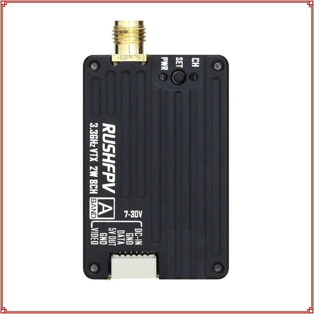 Novo Transmissor RUSHFPV 3.3G  - Drone Rc Control avaliação e preço