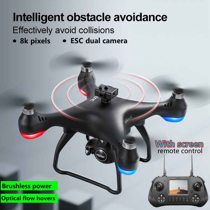 Drone RC com Tela Grande 8K, C - Drone Rc Control avaliação e preço
