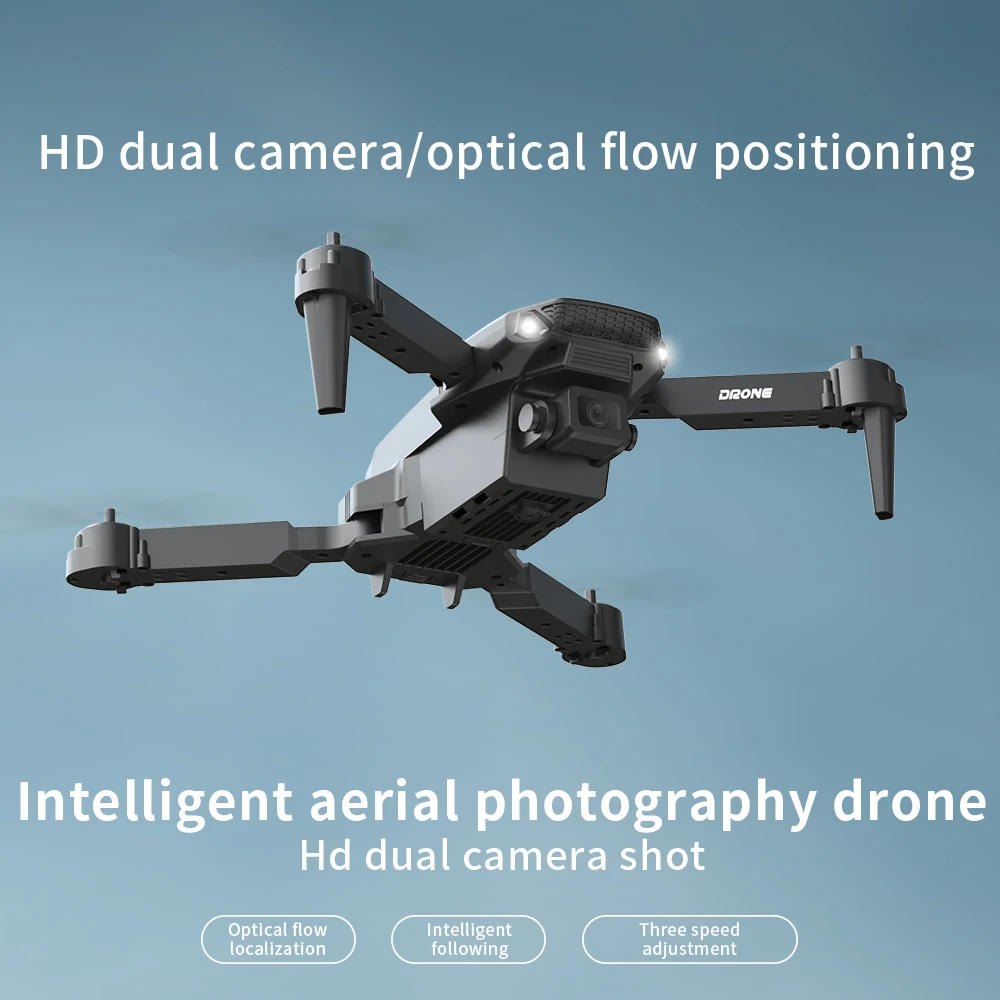 Drone E88 4K HD para Fotografi - Drone Smart Rc Foldable avaliação e preço