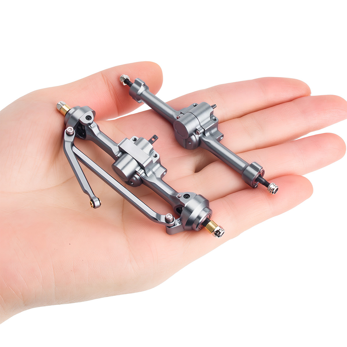 Conjunto de Eixos Dianteiro e  - Rc Crawler Axle Parts avaliação e preço