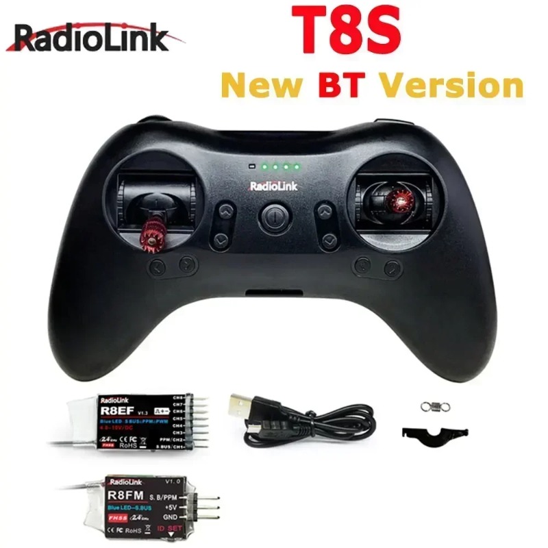 Transmissor RC Radiolink T8S 8 - Drone Rc Game avaliação e preço