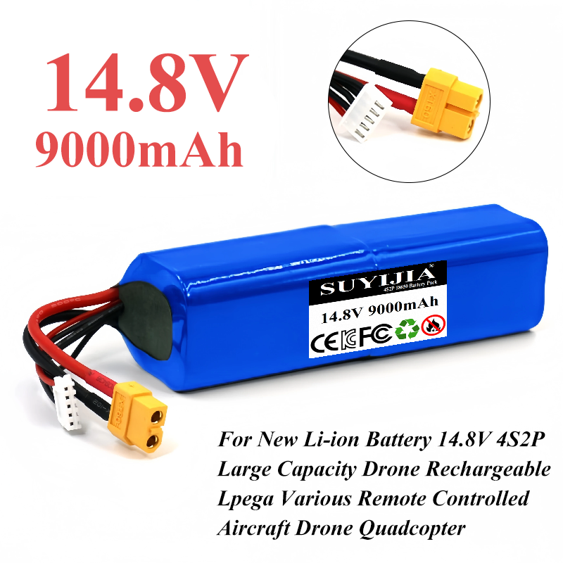 18650 16.8V Li-Ion 14.8V 9AH 4 - Drone Rc Game avaliação e preço