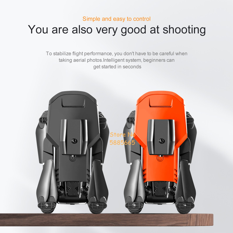 4K aéreo WIFI FPV dobrável min - Drone Smart Rc Foldable avaliação e preço