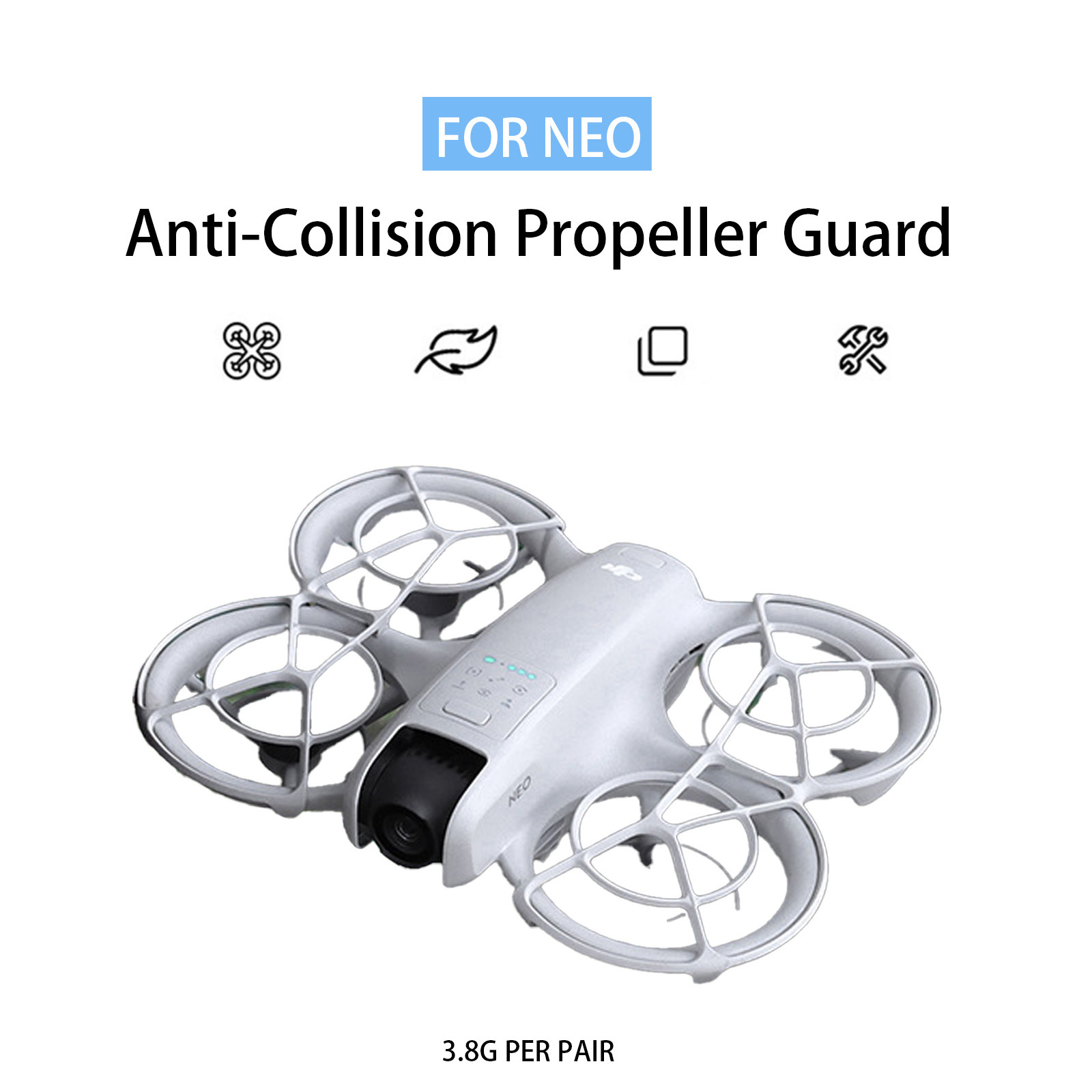 Protetor de Hélice AIRIXXI par - Drone Propeller Guards avaliação e preço