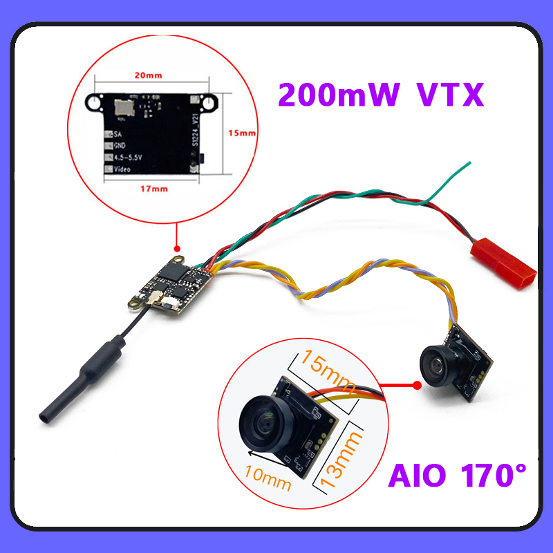 SLONWAKE 5.8G 1200TVL FPV Câme - Drone Rc Airplane avaliação e preço