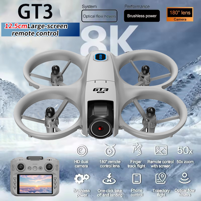 GT3 Max Drone 8k Hd Fotografia - Drone Gt3 Rc avaliação e preço