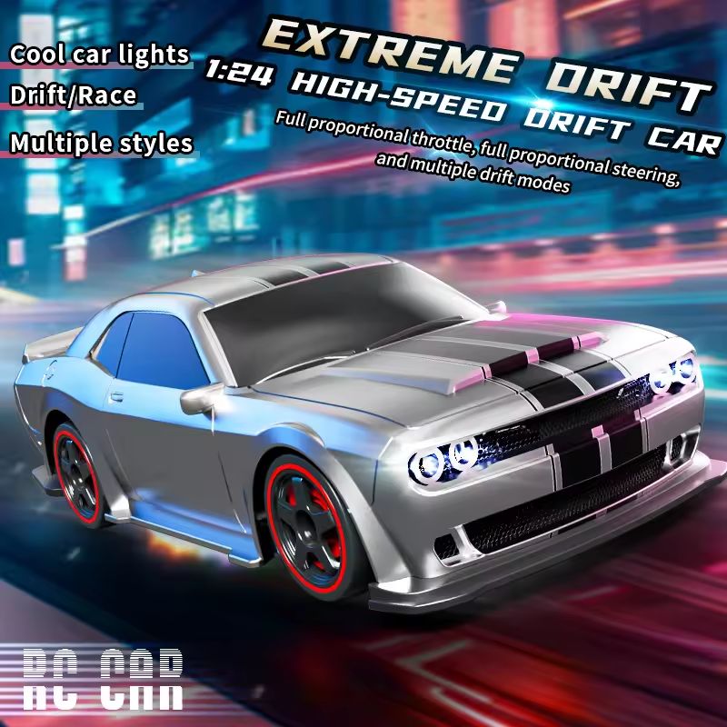 Carro RC Drift 4WD 1/24 2.4GHz - Drone Rc Bolide avaliação e preço