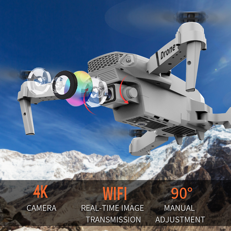 2026 Profissional E88 Mini Qua - Drone Smart Rc Foldable avaliação e preço
