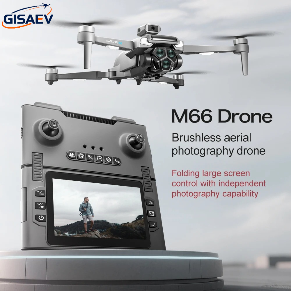 Drone GISAEV M66 com Controle  - Drone Smart Rc Foldable avaliação e preço