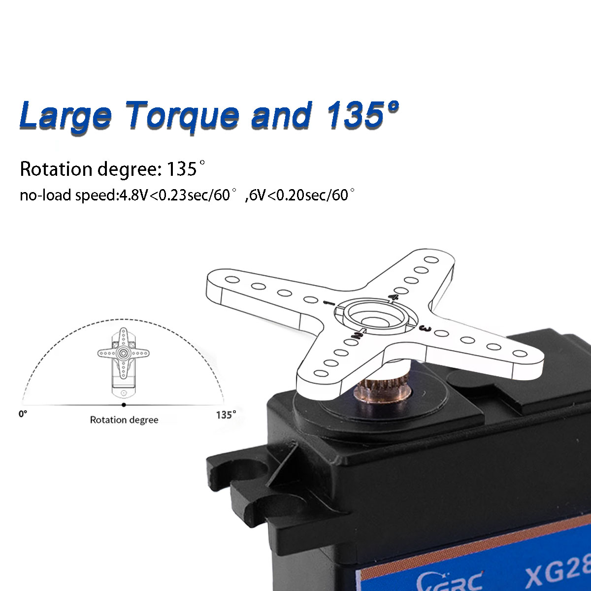 HPXGRC Servo à prova d'água 9g - Rc Drone Uav avaliação e preço